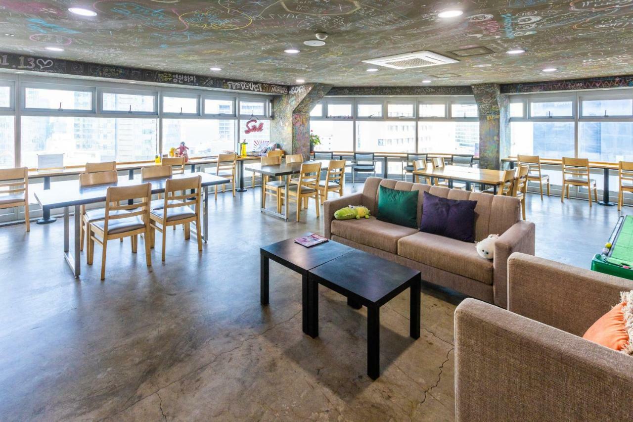 Busan Popcorn Hostel Exterior foto